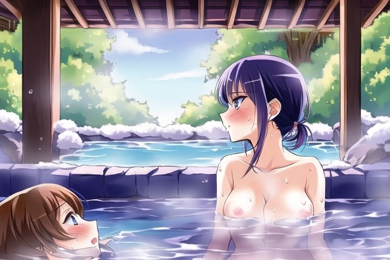 絶景、百合を眺める露天風呂 サンプル9ページ目