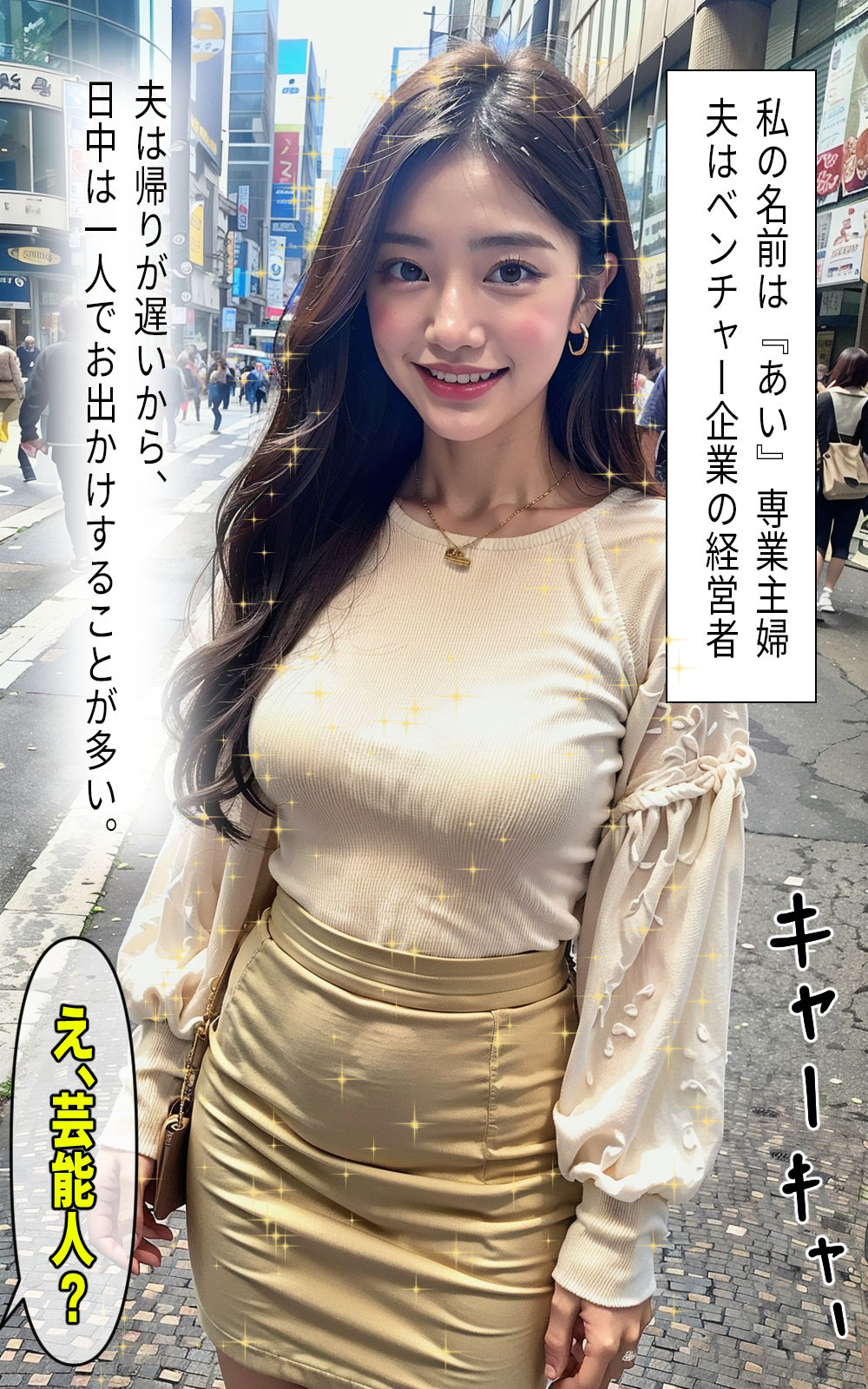 夫が不在中にキモ男に寝取られる新婚の人妻 NTRシリーズ【実写版】 サンプル1ページ目