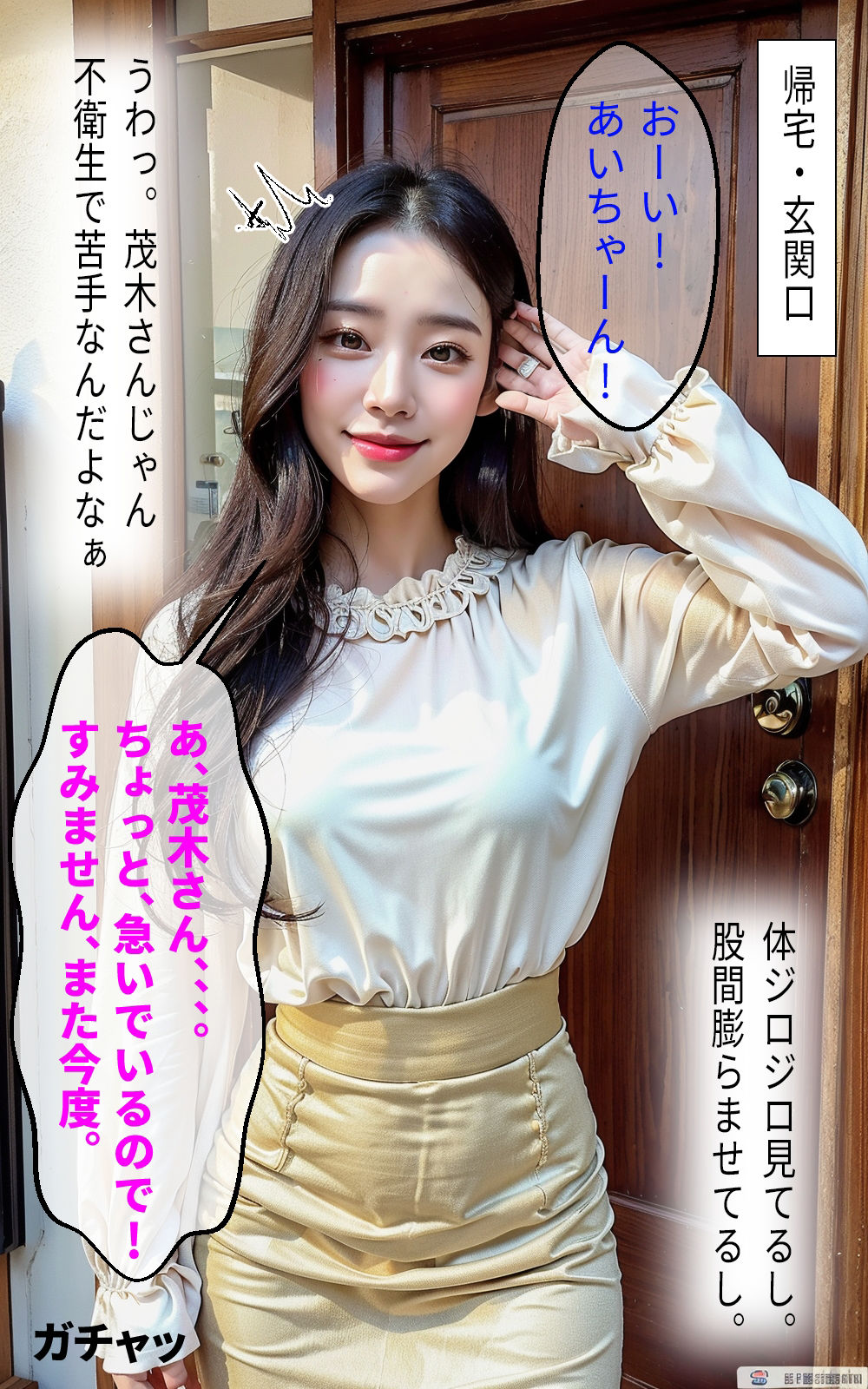 夫が不在中にキモ男に寝取られる新婚の人妻 NTRシリーズ【実写版】 サンプル6ページ目