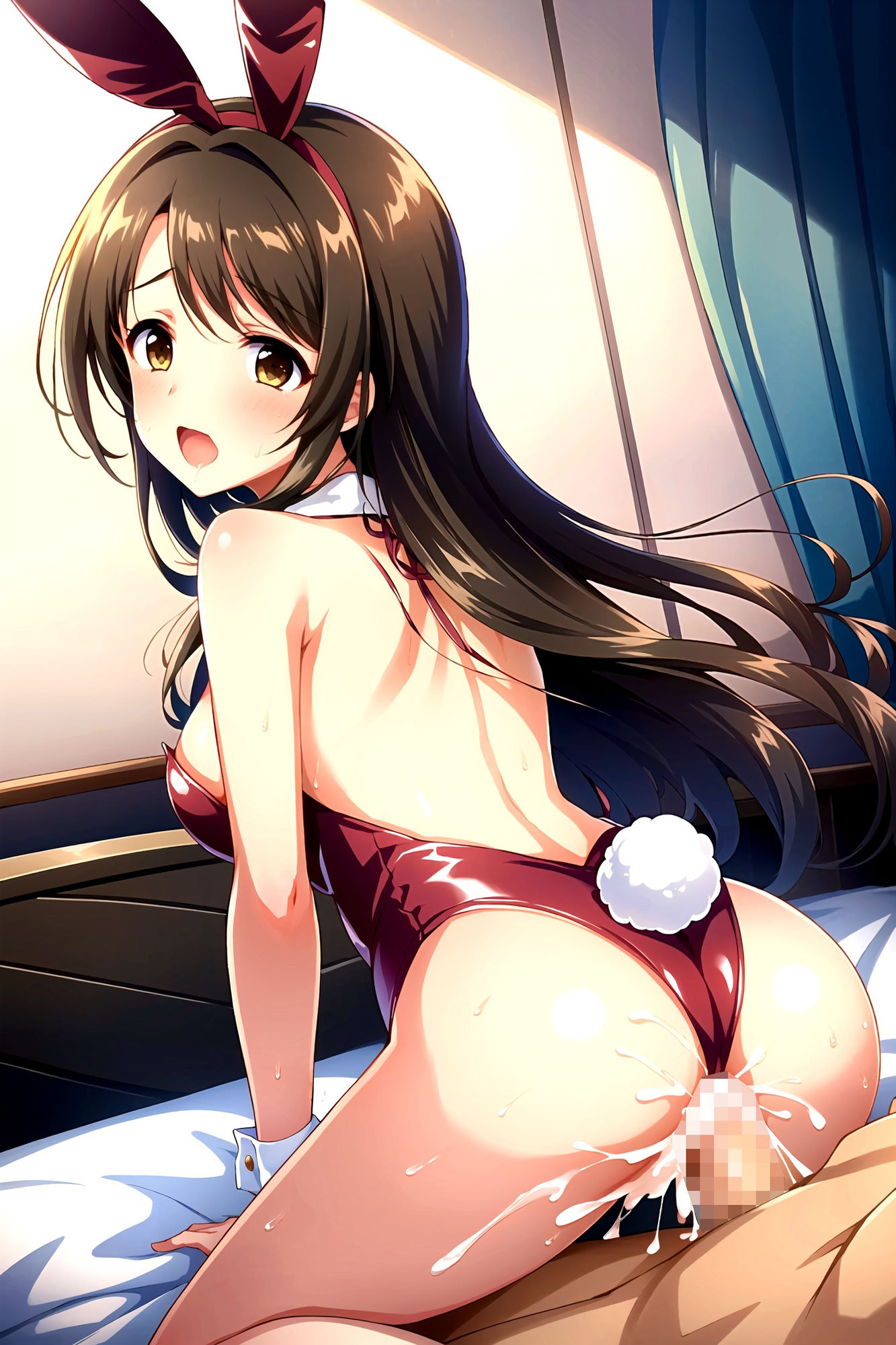 アイドルたちがバニーガール姿でご奉仕！ サンプル1ページ目