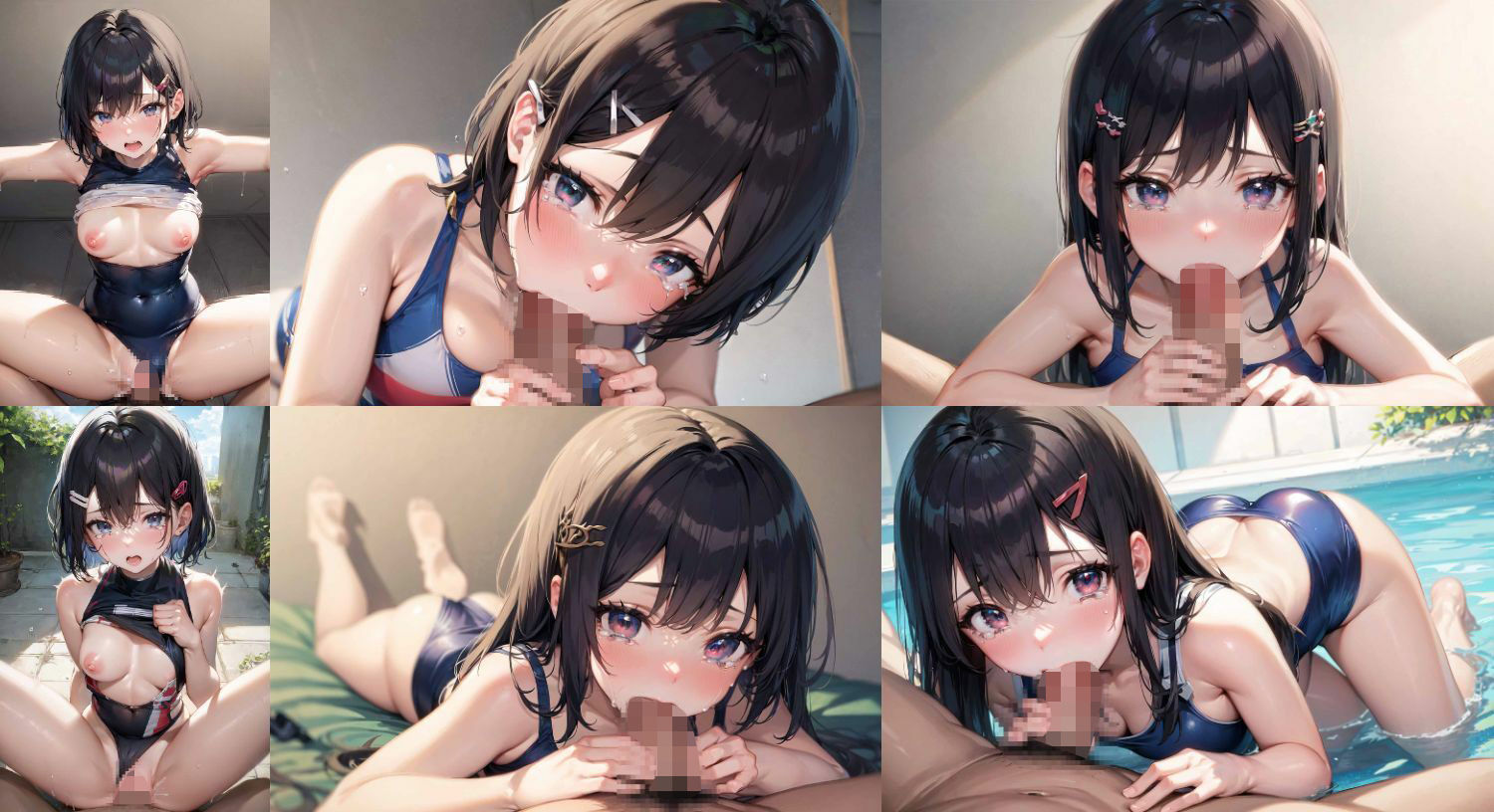 水着口リ美女ペット サンプル10ページ目