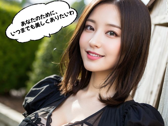 「この服、フリフリでかわいいでしょ？」ゴスロリコスプレ美女〜かわいくてセクシーなAI写真集vol.20（全222ページ） サンプル1ページ目