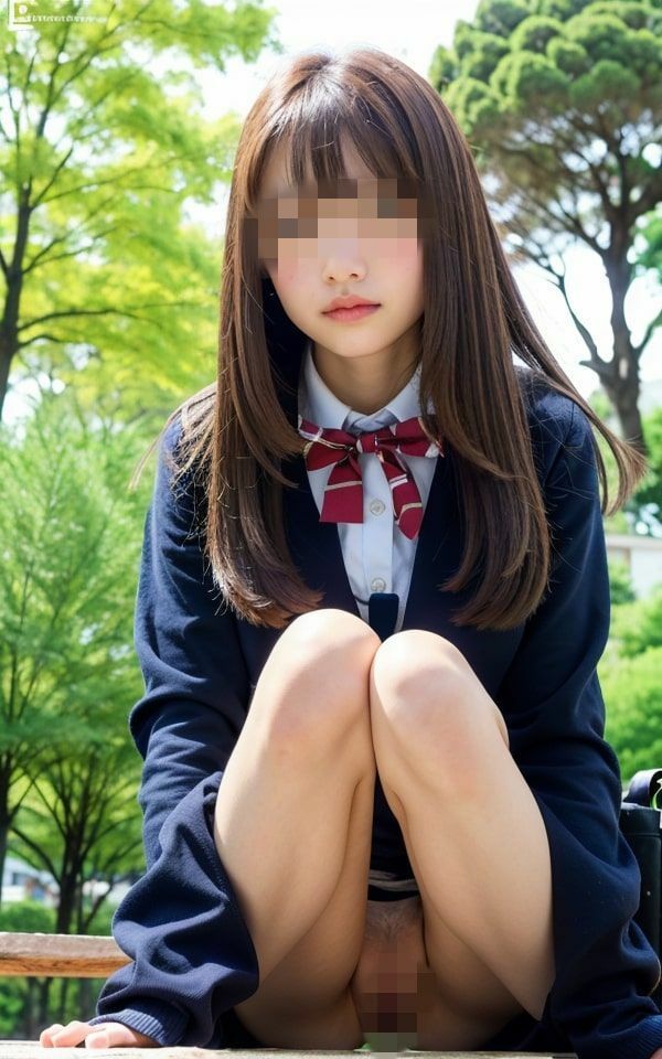 ノーパン女子校生 サンプル1ページ目