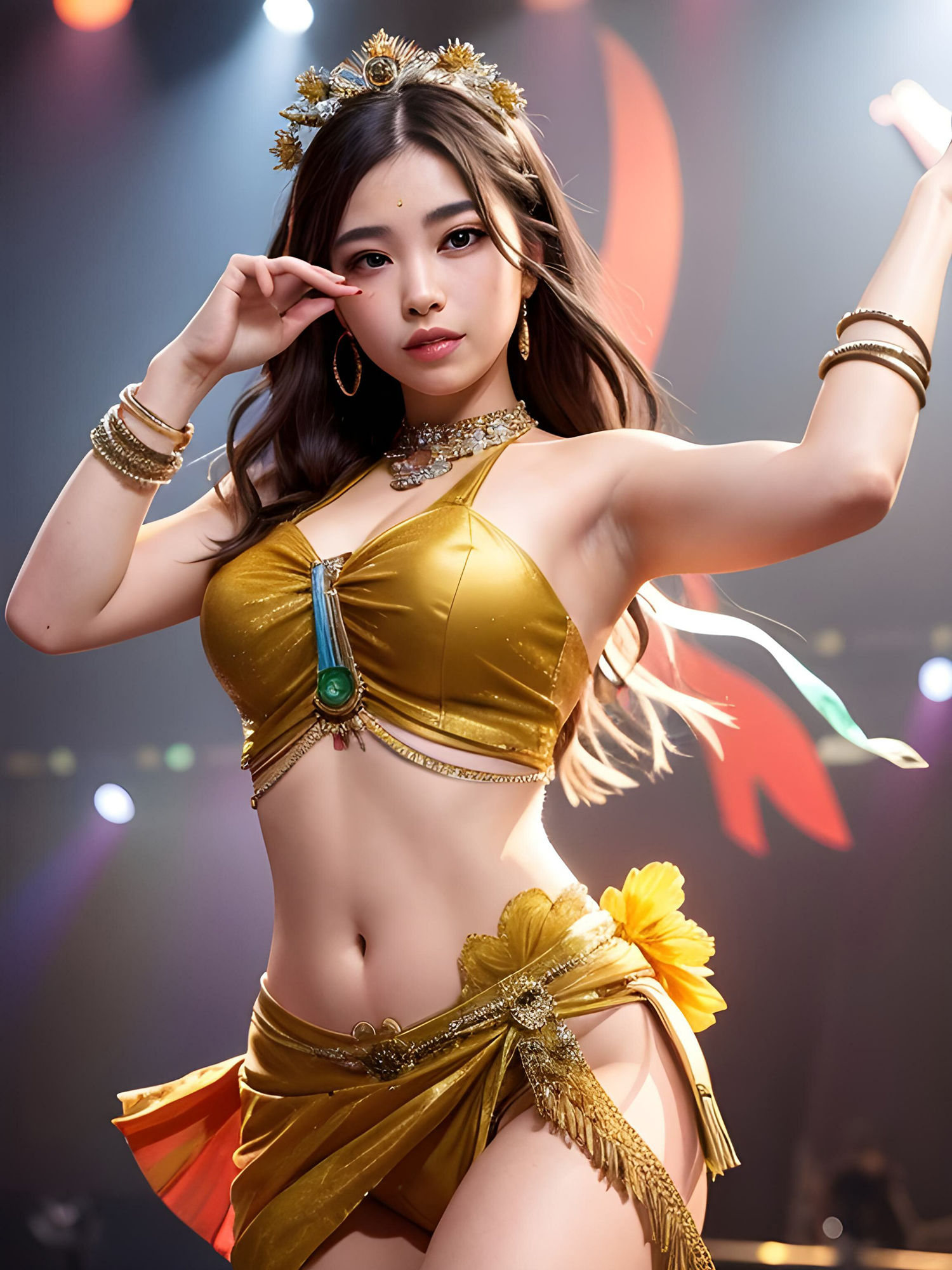 ★高画質★推しのアイドルがステージ上で脱ぎだしたらどうしますか？止めますか？静観しますか？歓喜しますか？歓喜してください。存分に☆★☆ サンプル6ページ目