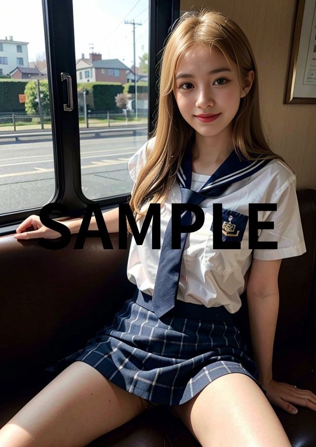 金髪女子校生総集編 サンプル5ページ目