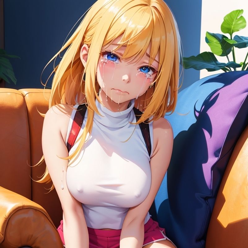 号泣してる美女とSEXしてみた サンプル1ページ目