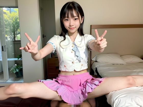 美少女アイドルにひたすら顔射 サンプル8ページ目