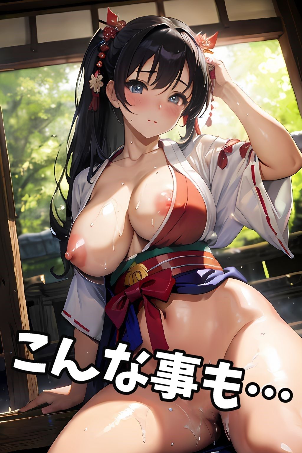 えろえろ巫女さん サンプル5ページ目