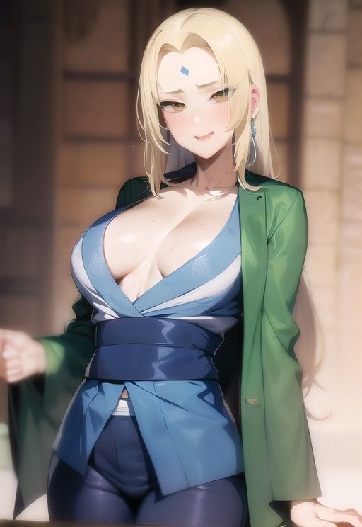 熟女くノ一 綱手の肉体任務 ハメ撮りSXEイラスト集 サンプル2ページ目