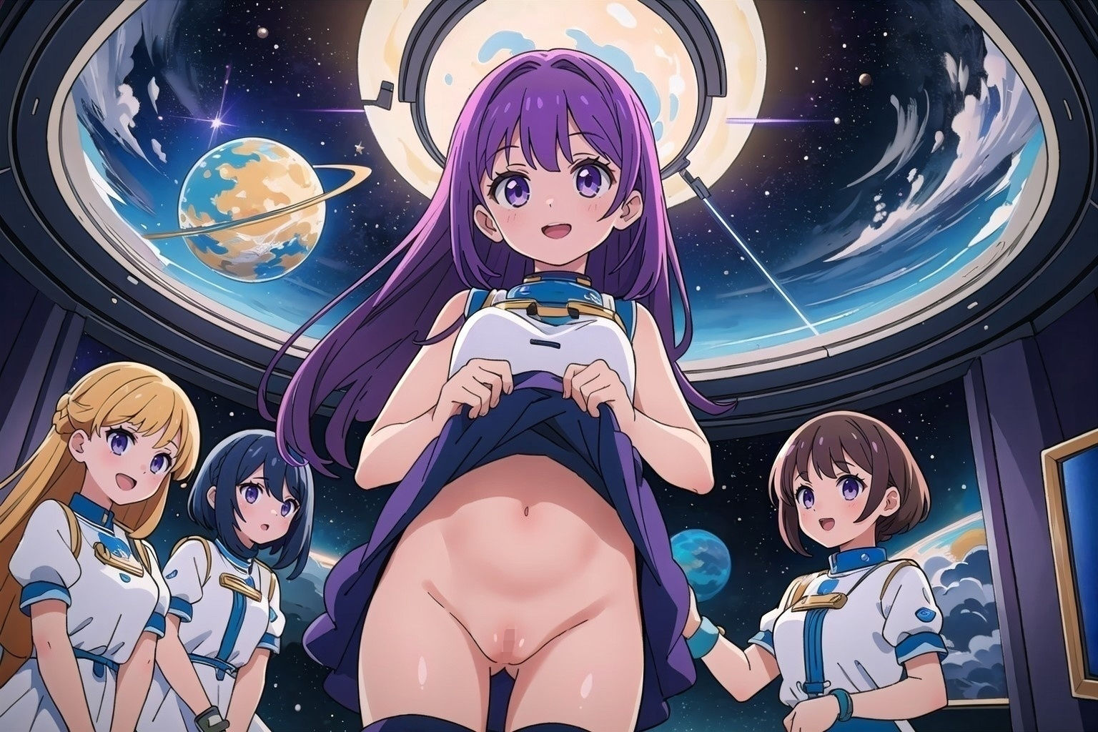 体感！宇宙エロティッククルーズ サンプル6ページ目
