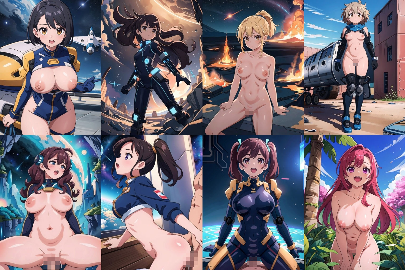 体感！宇宙エロティッククルーズ サンプル9ページ目