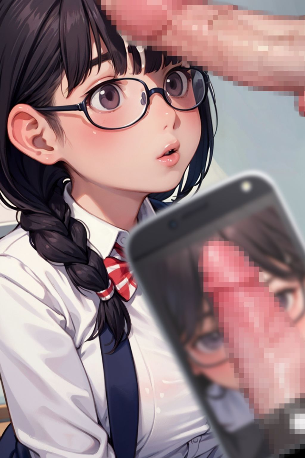 HなJ〇めがねPhoto、ぱしゃり！ サンプル8ページ目