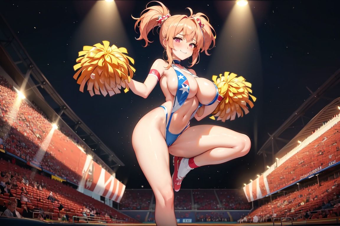 【CG100枚】エッチなチアリーダー達 サンプル4ページ目