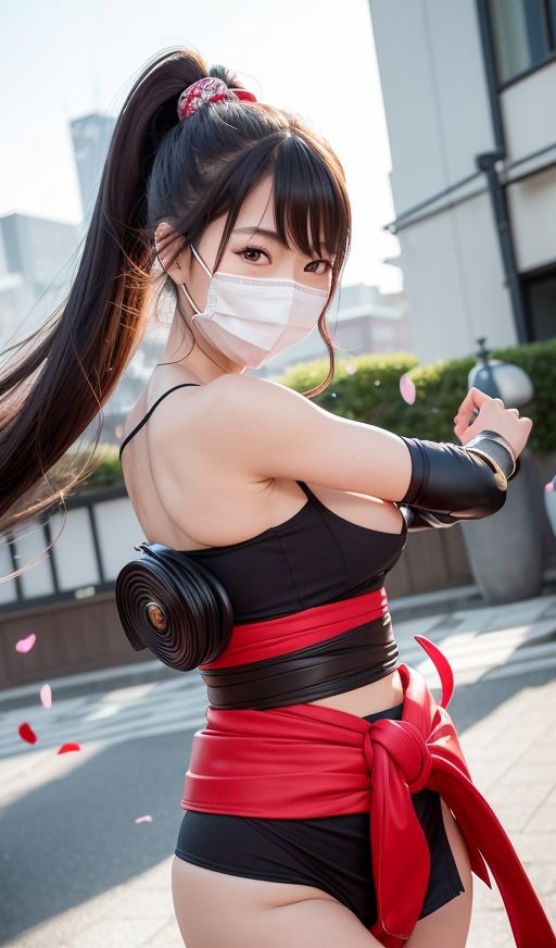 AI美女おいろけえろ忍者2 japanese日本人 非現実 くノ一 くのいち 忍び しのび スパイ 巨乳 美乳 おっぱい 胸 おっぱいまる出し 屋外露出 美人 美少女 えろかわ 誘惑 大人 ベッド グラビア写真集 アイドル 可愛い 激カワ 巨乳 並乳 むちむち コスプレ アスリート AI生成 サンプル4ページ目