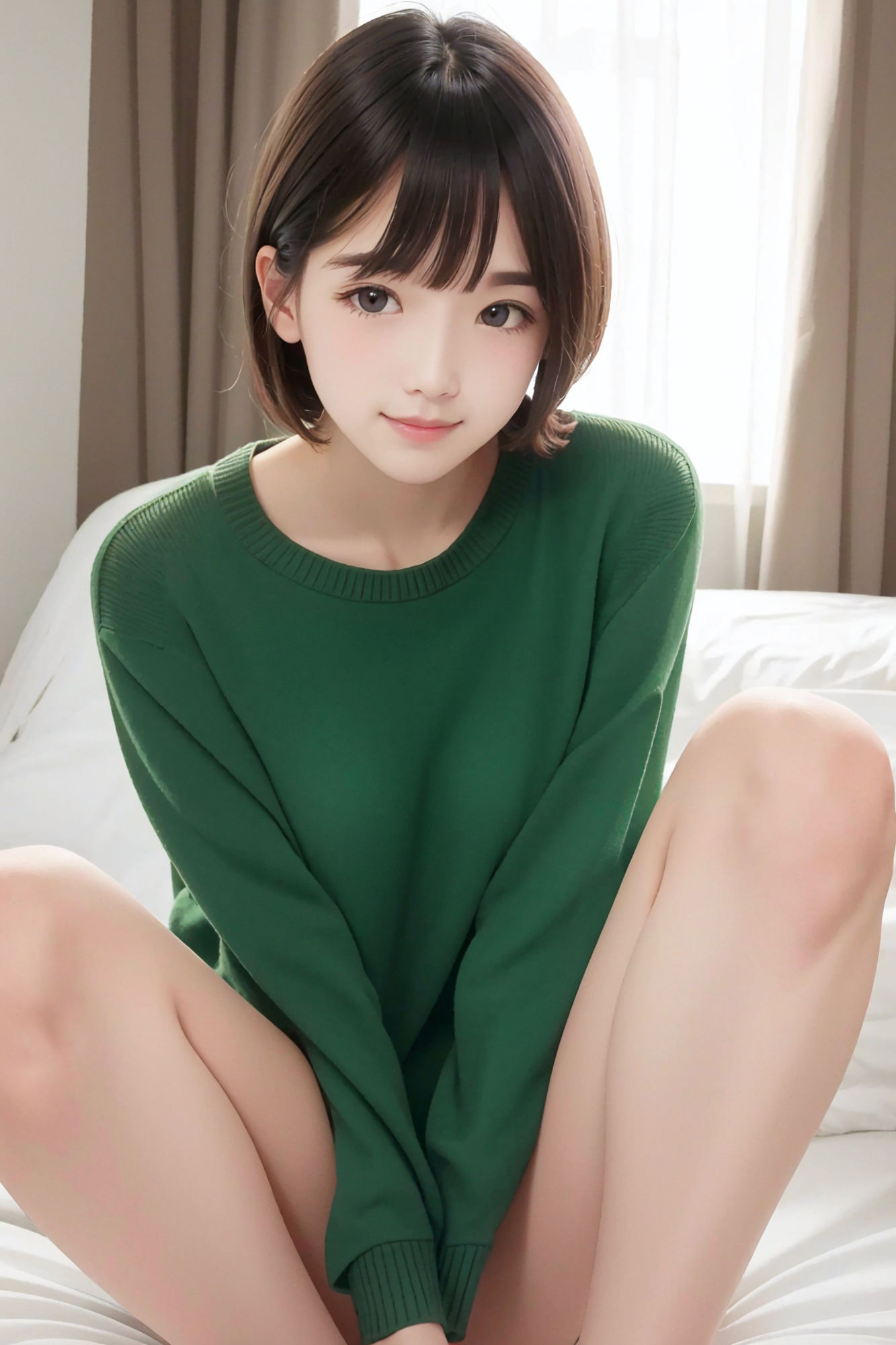 セーターさんと休日（秋） サンプル2ページ目