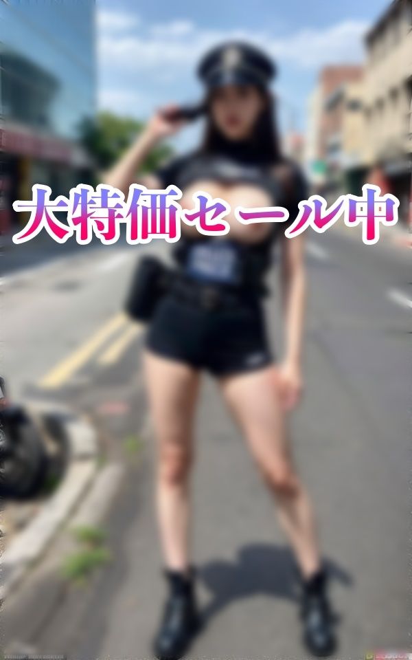 変態ポリスが乳だしながら巡回100人〜世界平和〜 サンプル2ページ目