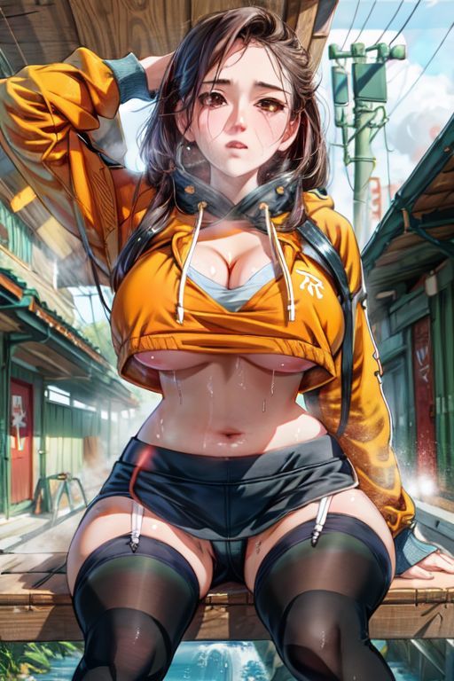 爆乳AI下乳1 サンプル1ページ目