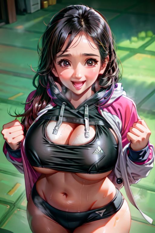 爆乳AI下乳1 サンプル10ページ目
