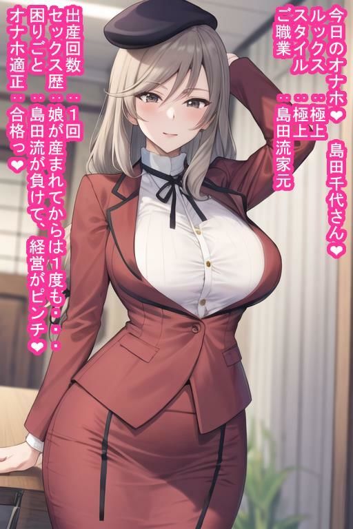 人妻オナホ島〇千〇 サンプル1ページ目