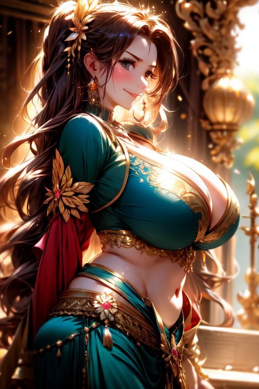 爆乳AI光衣装1 サンプル7ページ目