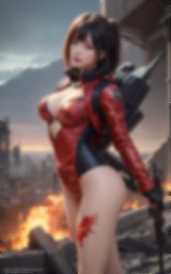 戦う変身ヒロインのグラビア集 サンプル2ページ目