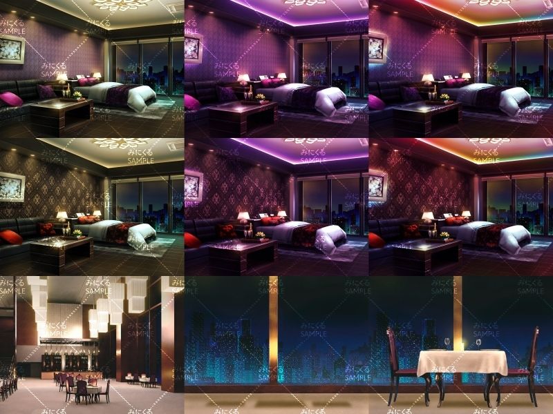 みにくる背景CG素材集『特別な日編』part01 サンプル1ページ目