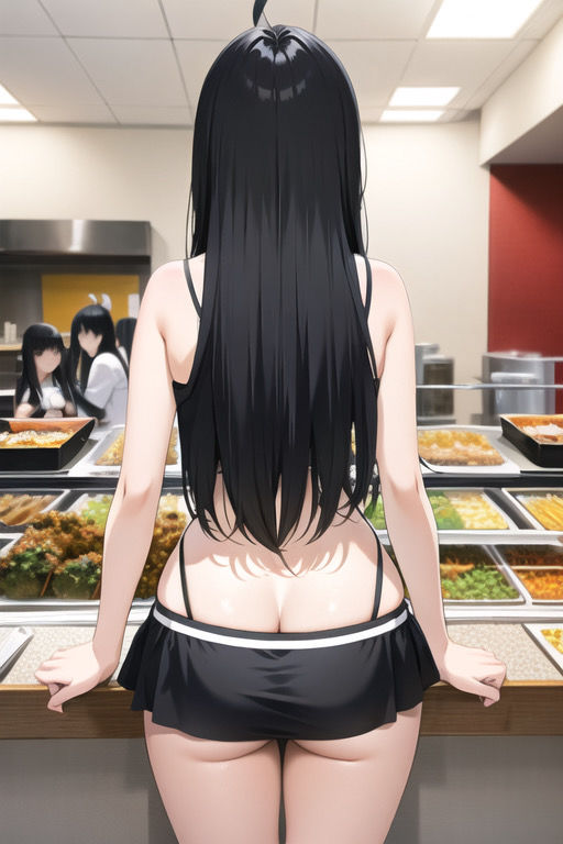 虹かけ誌 ガールズ＆パンツァー イラスト集3 五十鈴華 食事中 サンプル3ページ目