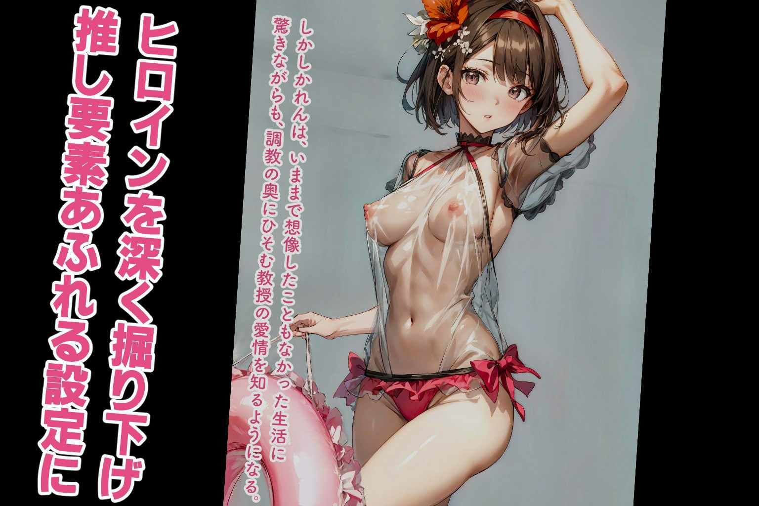 はじめまして！かれんです セーラーコスえっち＆露出バイブ調教〜お仕置きえっち サンプル6ページ目