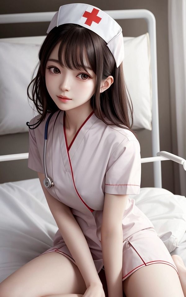 病院で可愛い童顔ナースに看病されたい 巨乳看護師と秘密の時間 サンプル2ページ目
