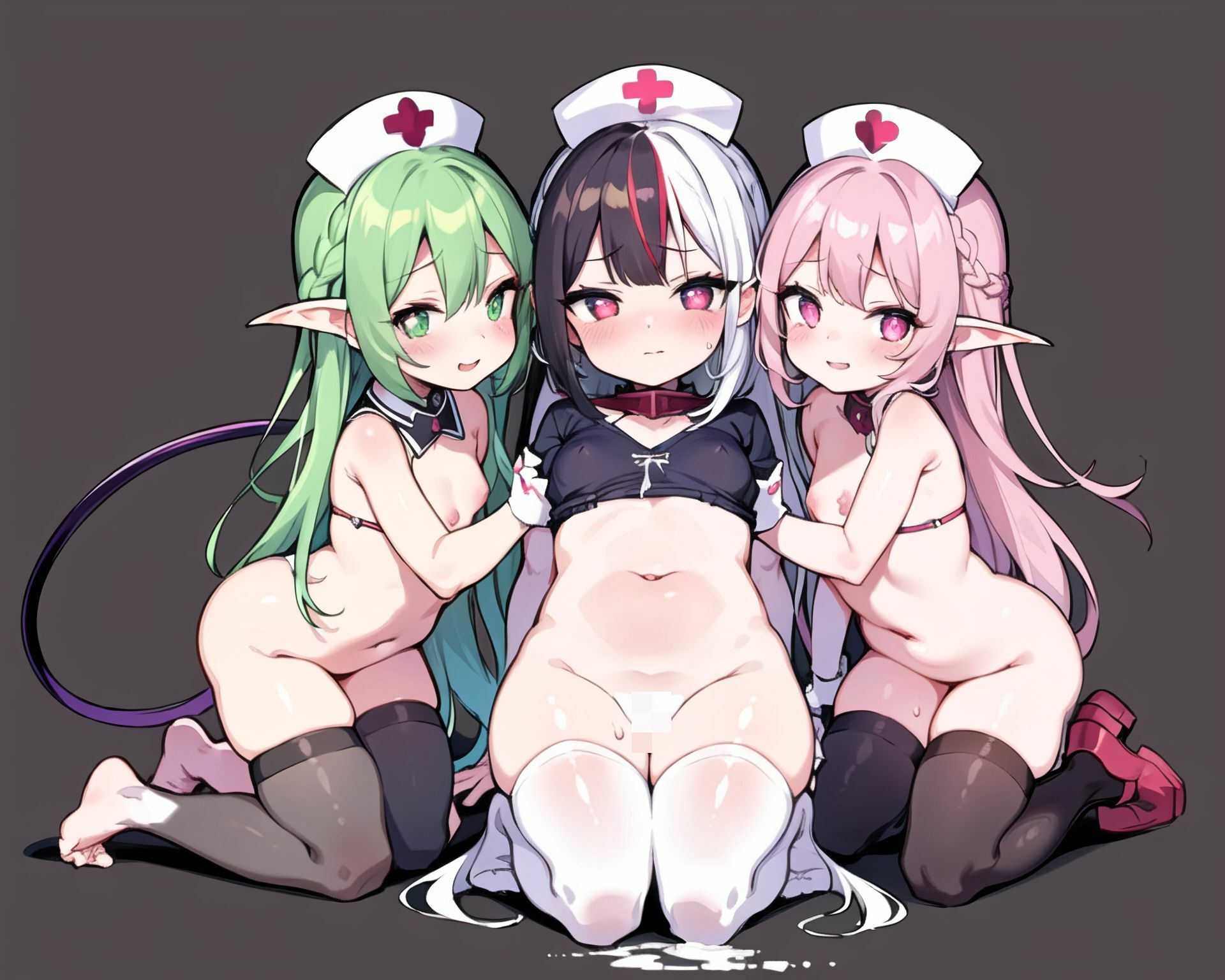 サキュバスxハーレム8_ナース服編1 サンプル8ページ目