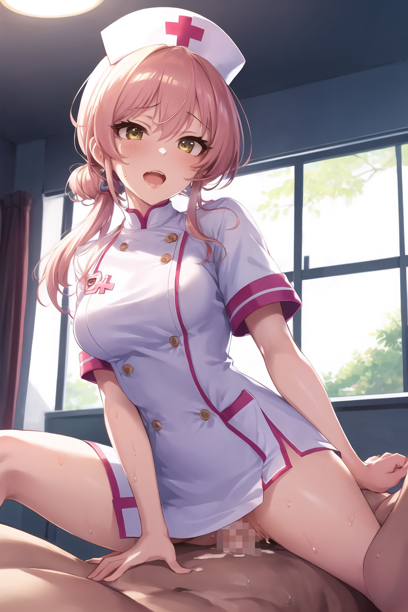 ギャルアイドルがナース姿でご奉仕！ サンプル9ページ目