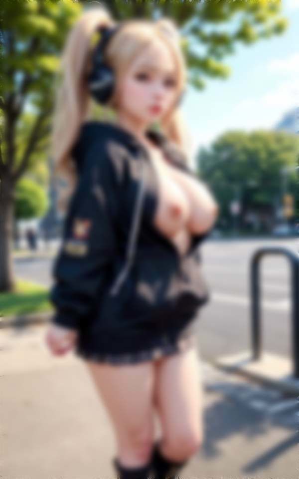 僕の彼女がエロ可愛すぎる。ニーハイ・裸パーカー・ノーパン サンプル2ページ目