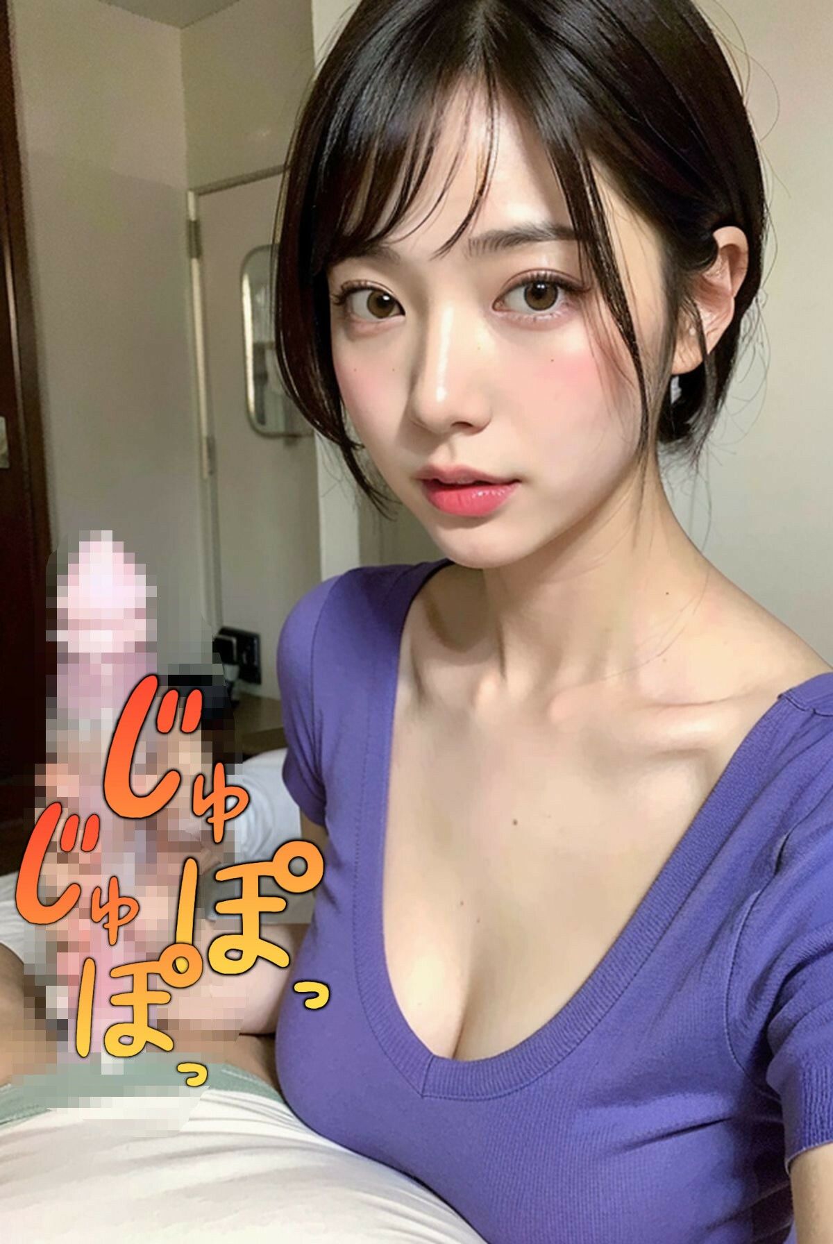 メンエス嬢が射精管理〜まだ出しちゃダメって言ったでしょ？〜全ページ演出付 サンプル1ページ目
