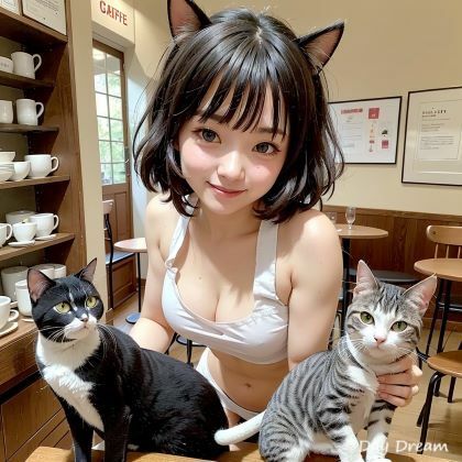 猫耳カフェ サンプル9ページ目