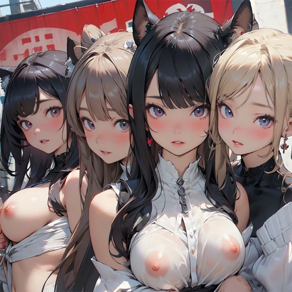 巨乳美女【妄想イラスト美女図鑑vol.19】 サンプル1ページ目