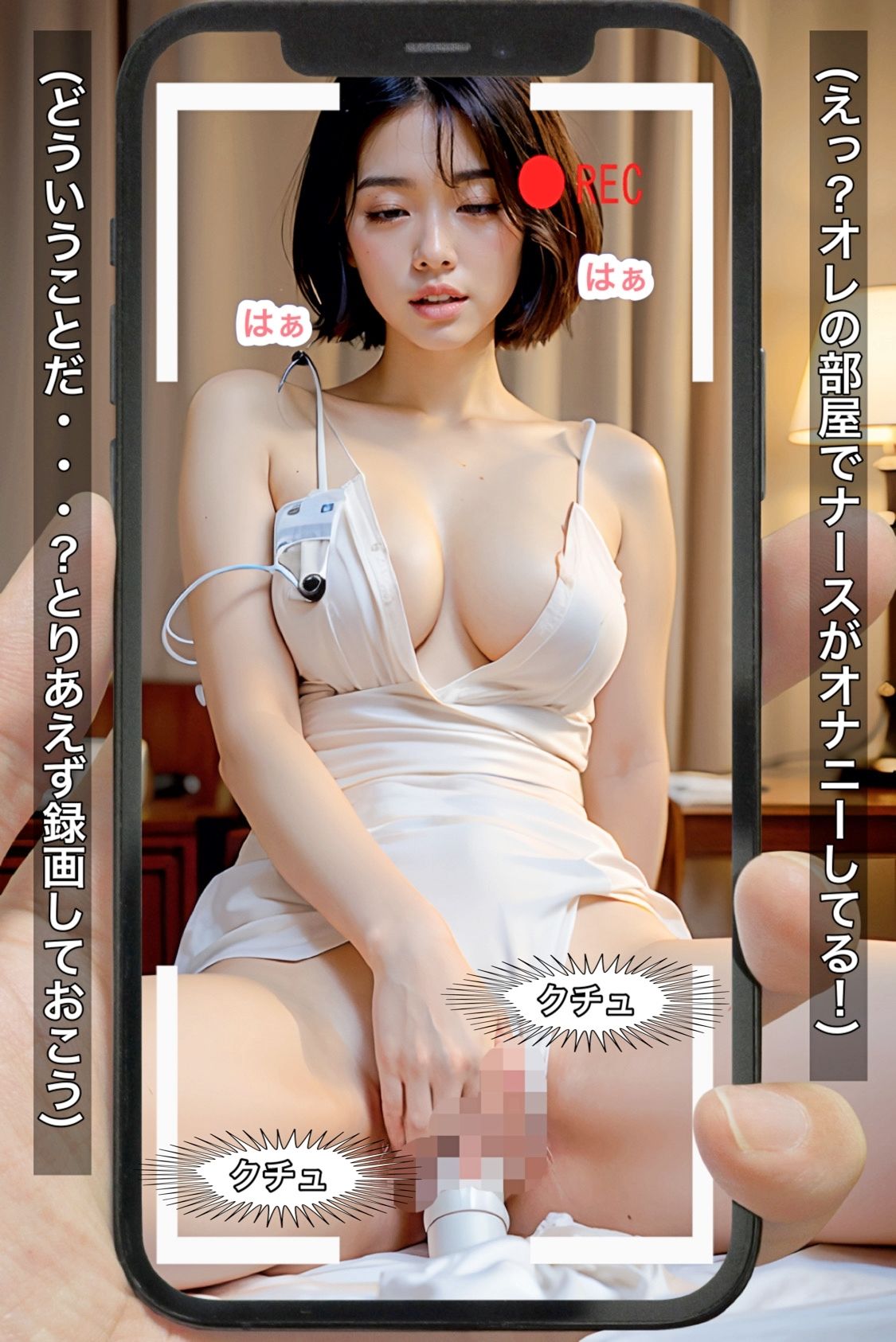 夜勤ナースの弱みを握ってSEXしてもらう話 サンプル3ページ目