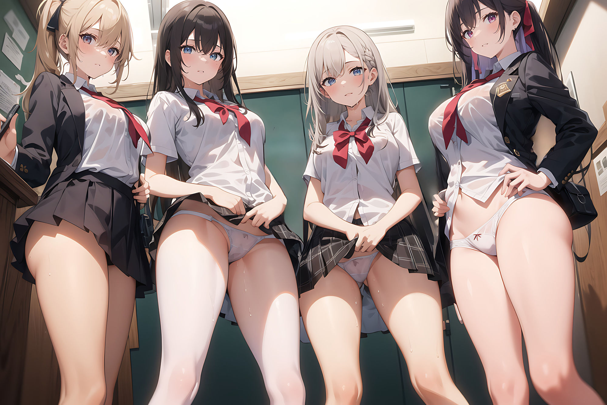 ハーレム×美少女 サンプル1ページ目