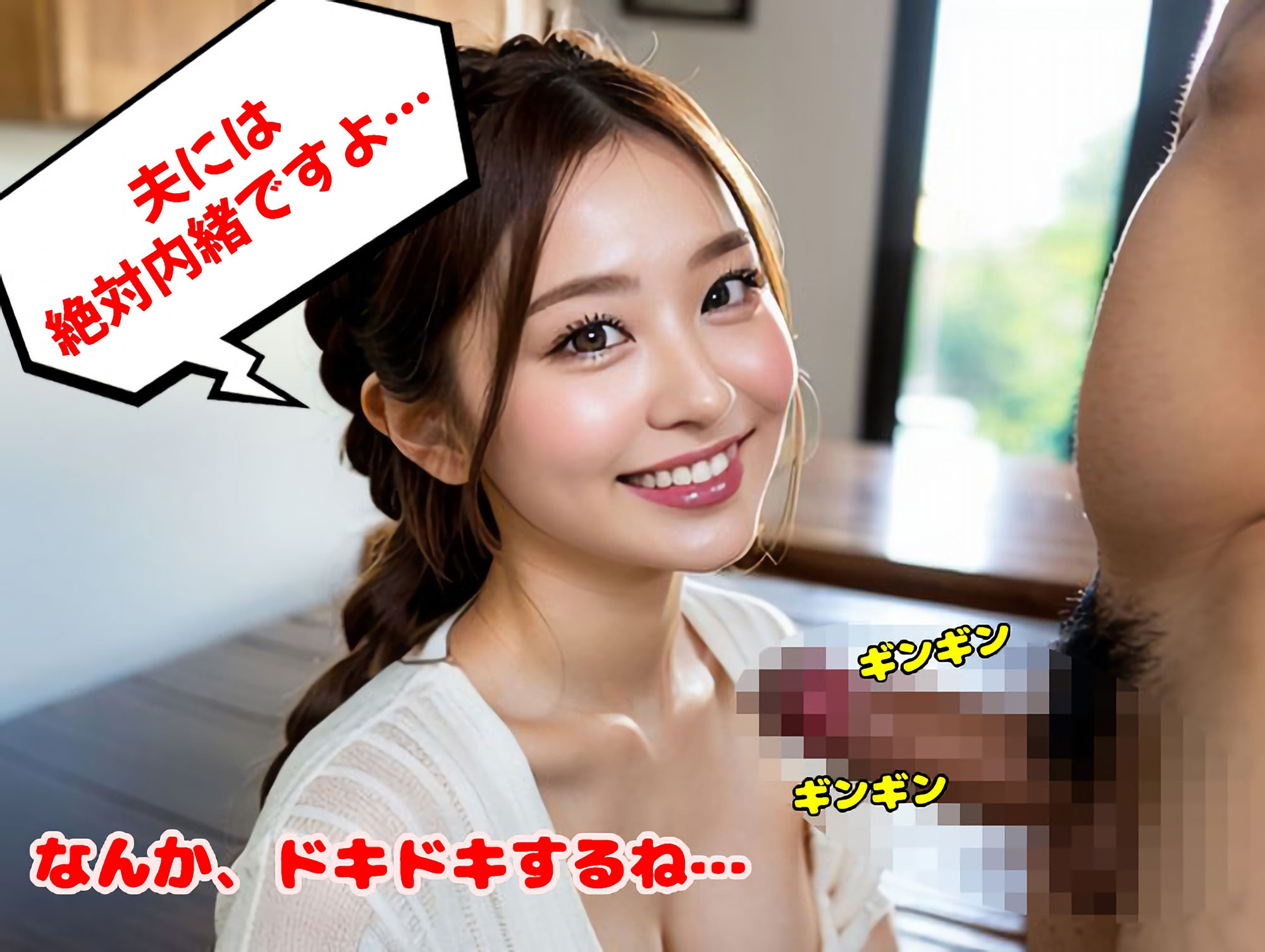 おっとりした妻が隣人に寝取られる（全277ページ）【高画質モデル】 サンプル2ページ目