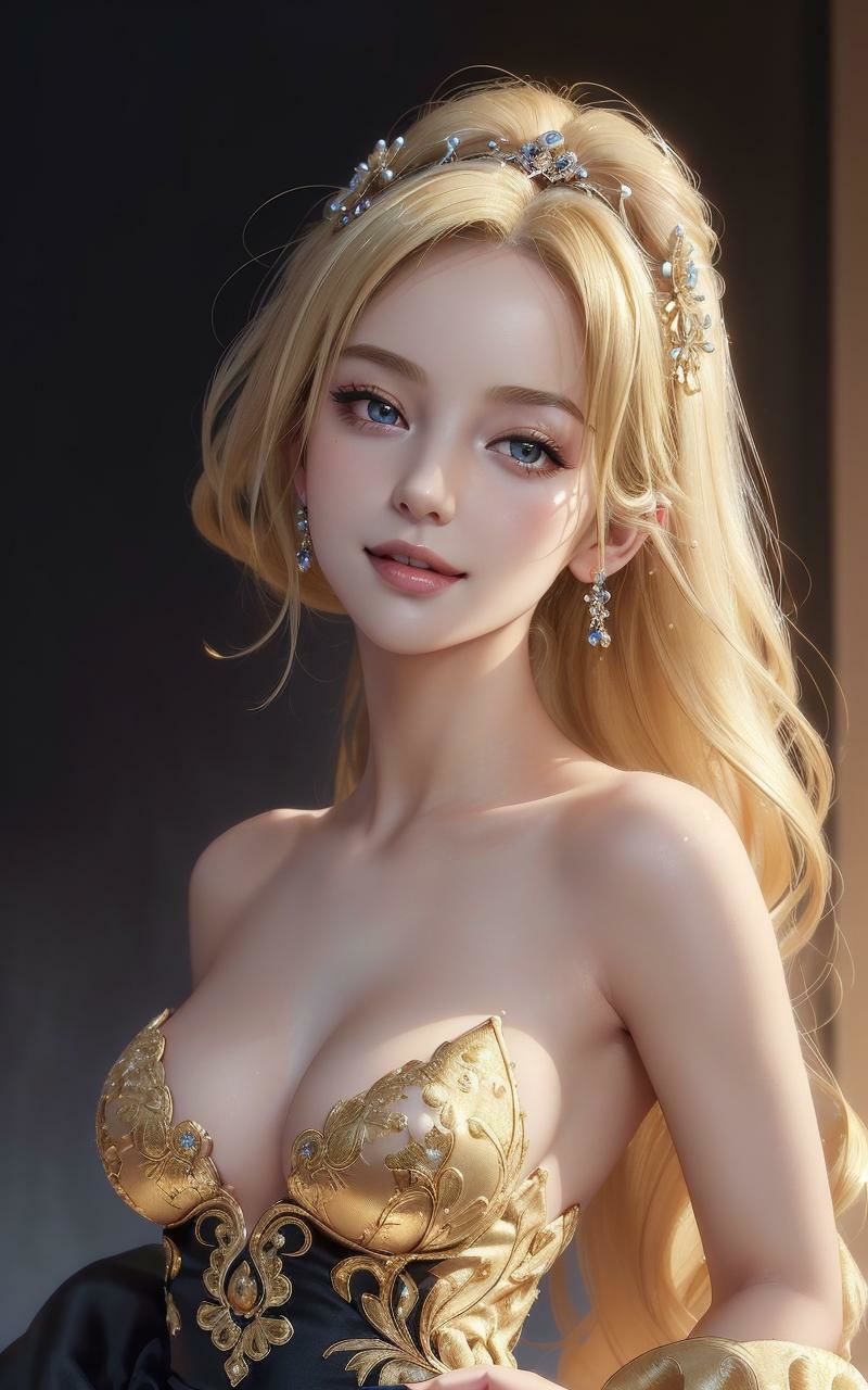 AI美女写真集Vol.91:ドレス美女ティナ19歳 サンプル3ページ目