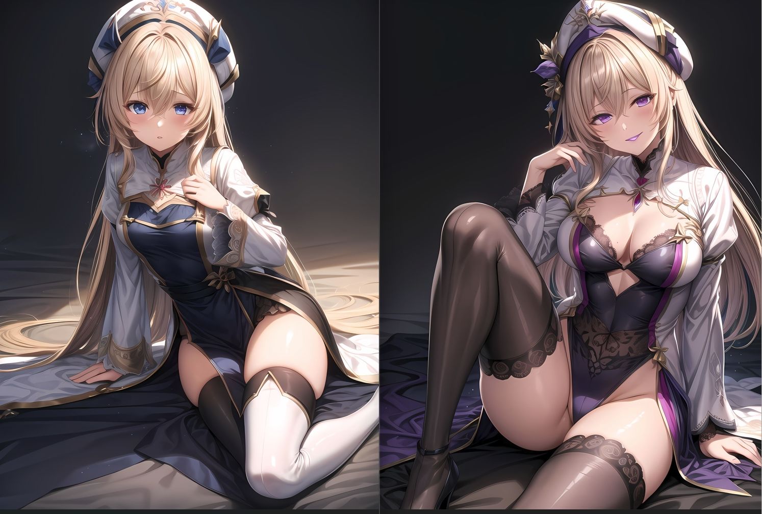 女神官淫魔化 サンプル1ページ目