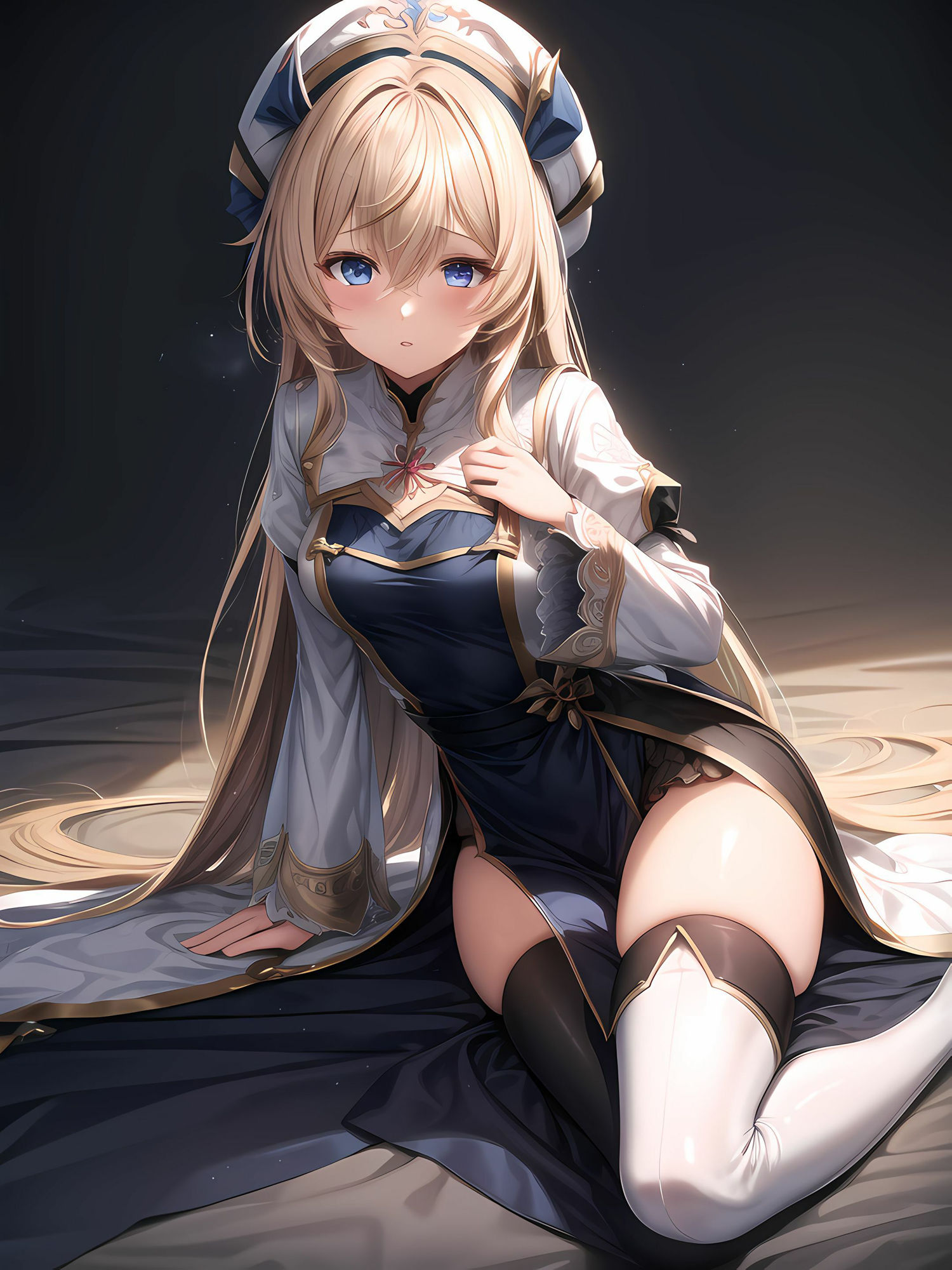 女神官淫魔化 サンプル2ページ目