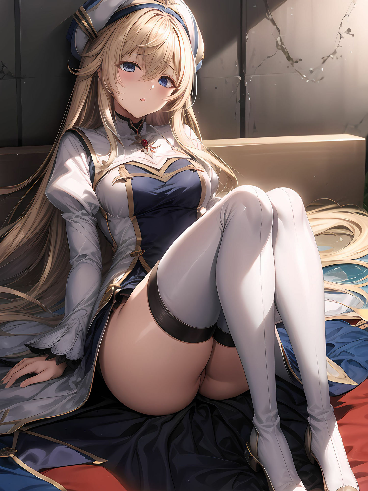 女神官淫魔化 サンプル3ページ目