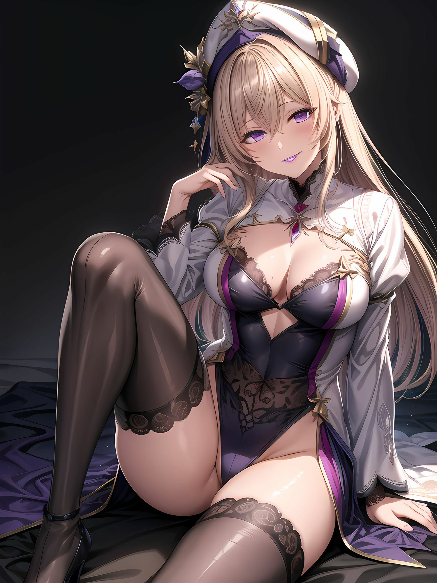 女神官淫魔化 サンプル4ページ目