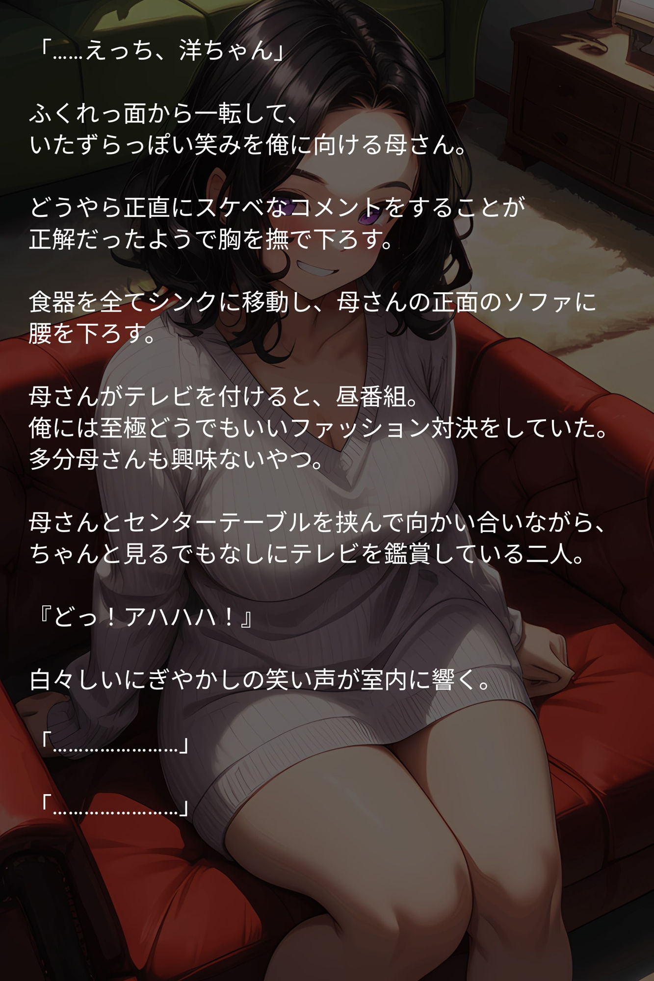 母さんとどうにかしてヤるために帰省してみた サンプル7ページ目