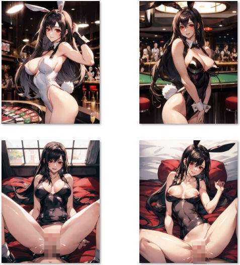 幼なじみの黒髪ヒロインとコスプレセックス（232枚） サンプル3ページ目