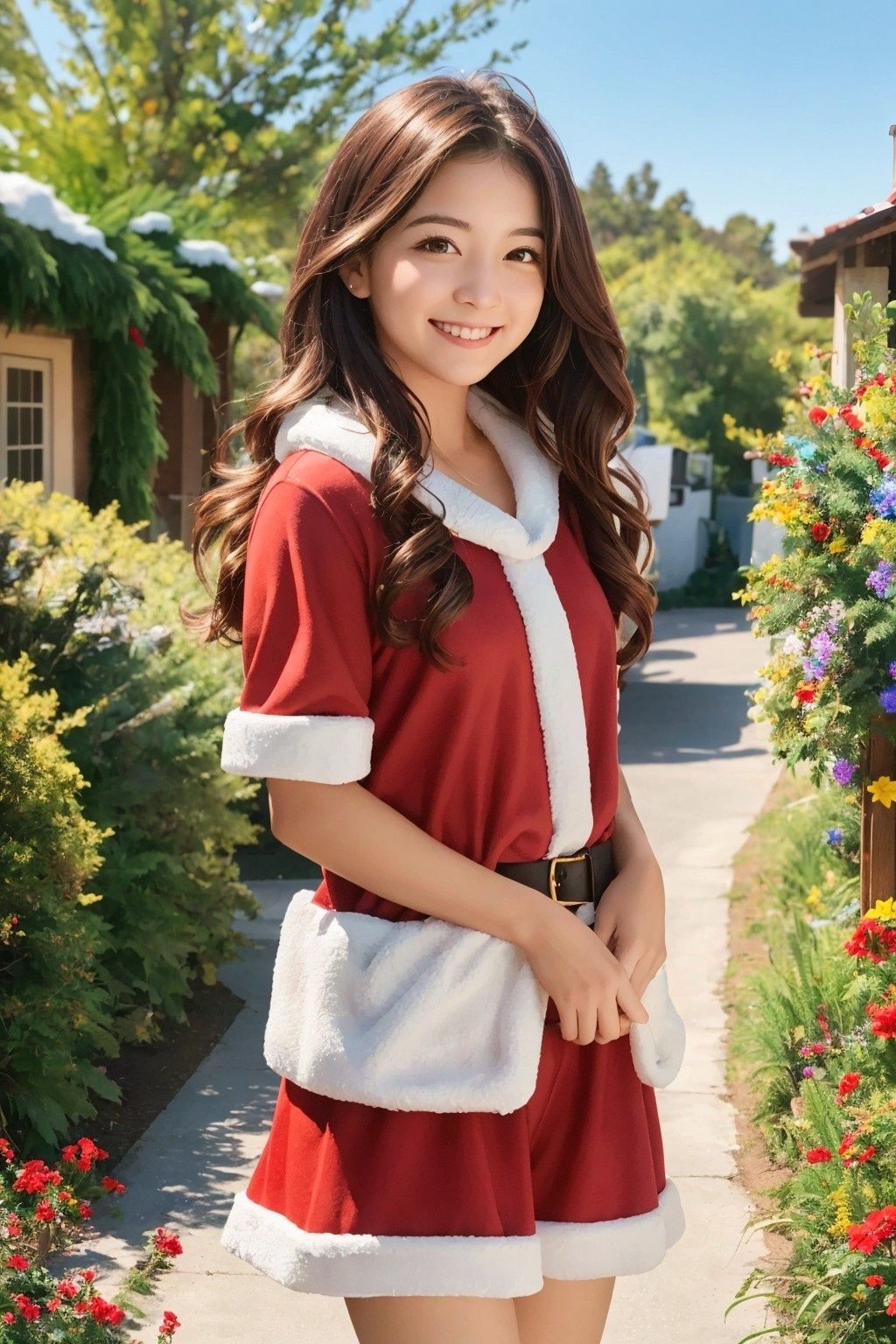 聖夜は美女に癒される サンプル2ページ目