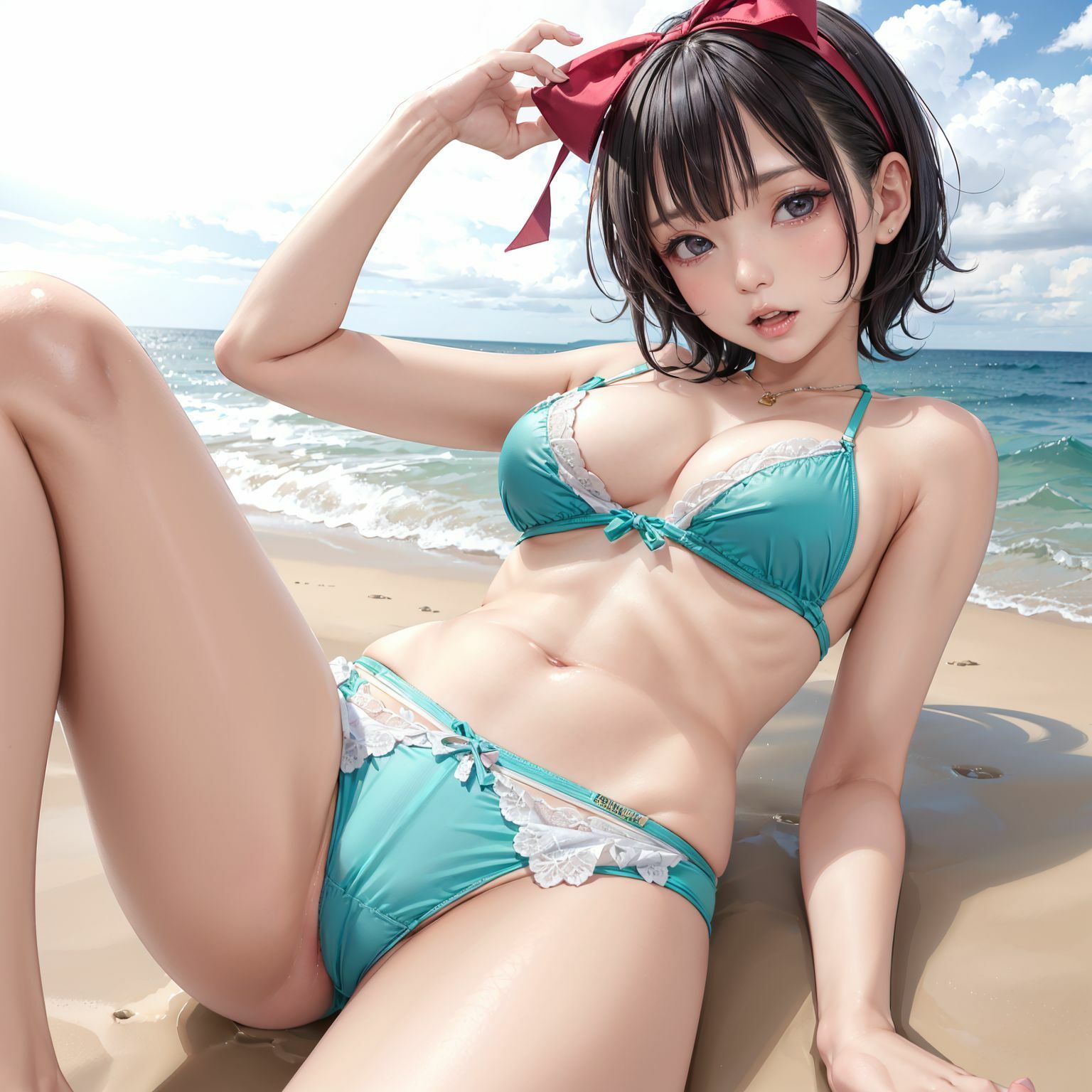 巨乳すじまん美少女 サンプル9ページ目