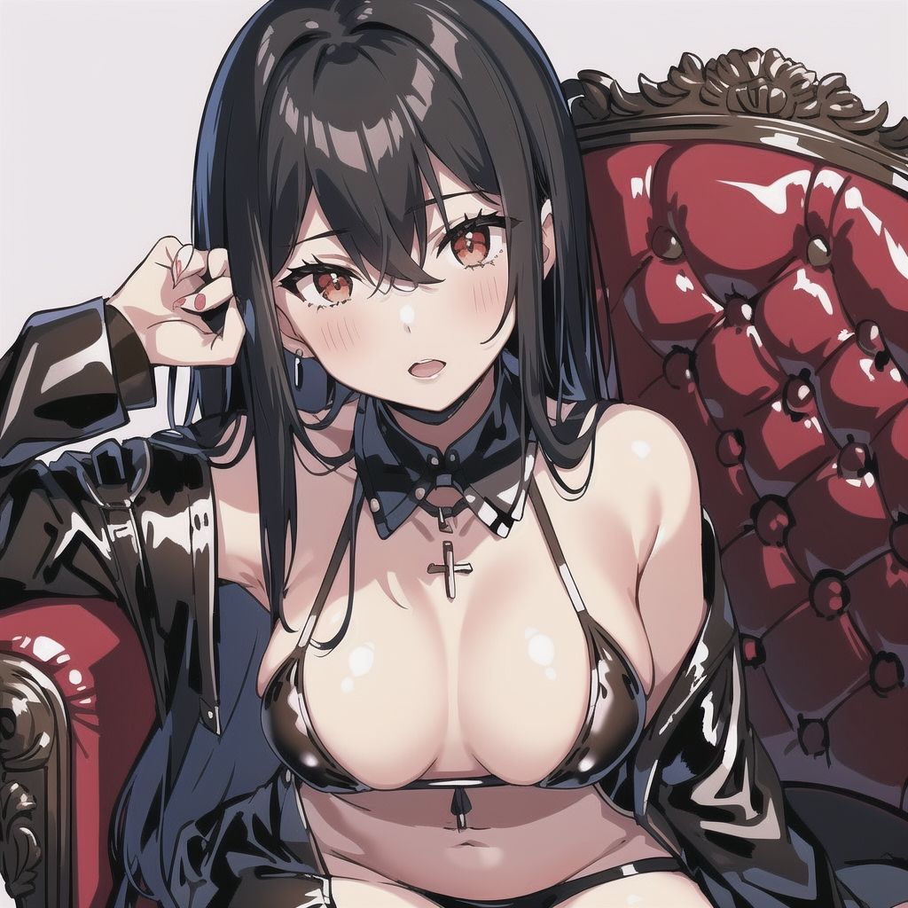 ＃12 ラバービキニ、ラバー椅子 サンプル9ページ目