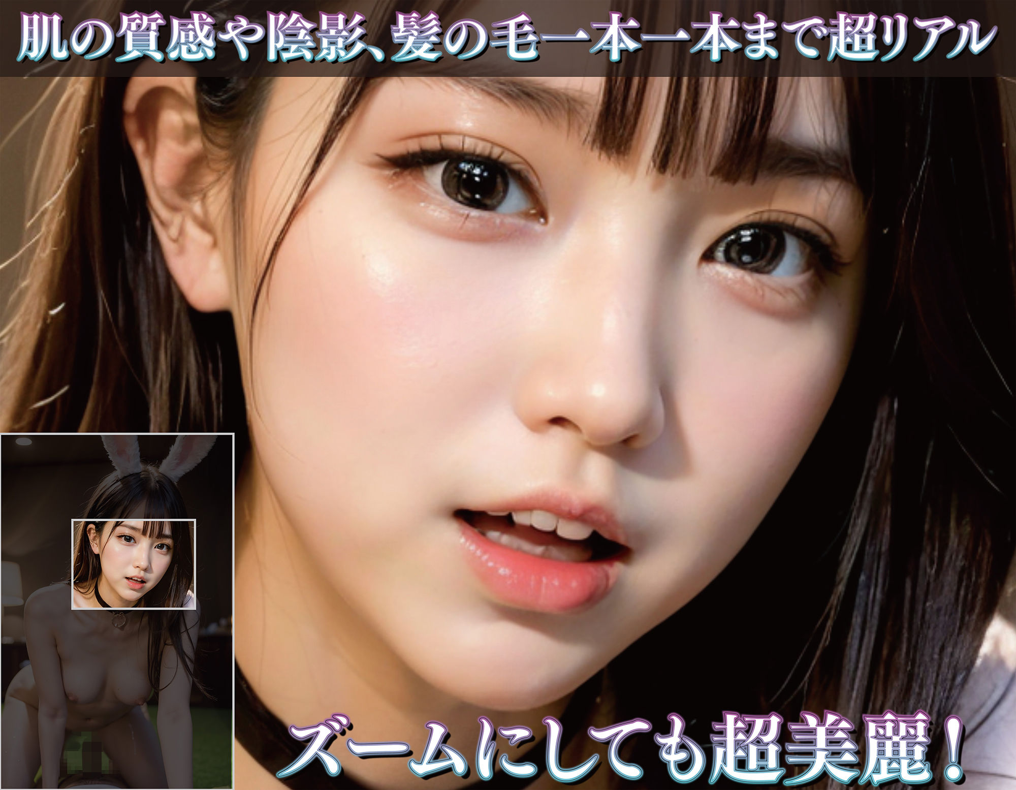 美少女バニーの脱衣カジノ サンプル2ページ目