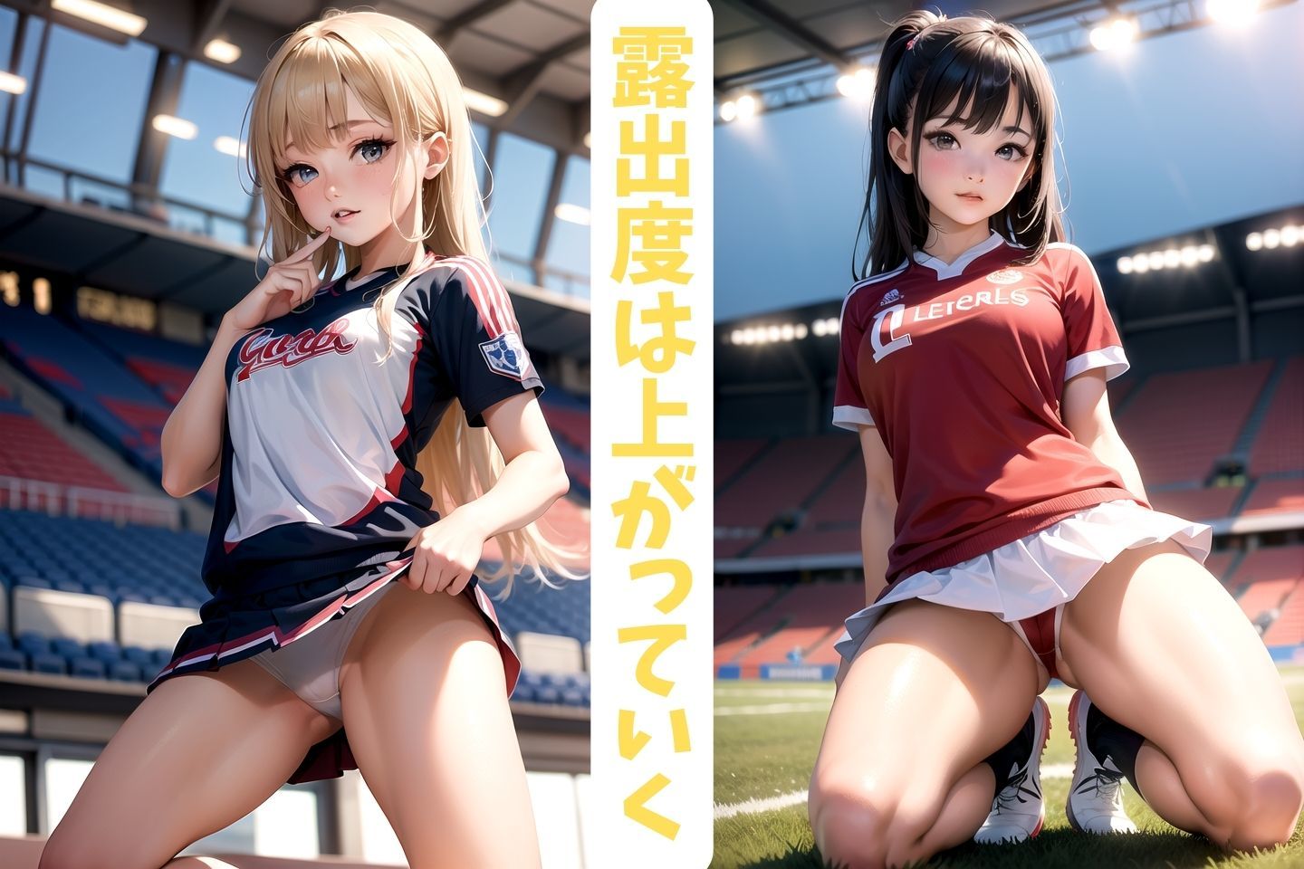 主役は君だ！チアリーダー！ サンプル2ページ目